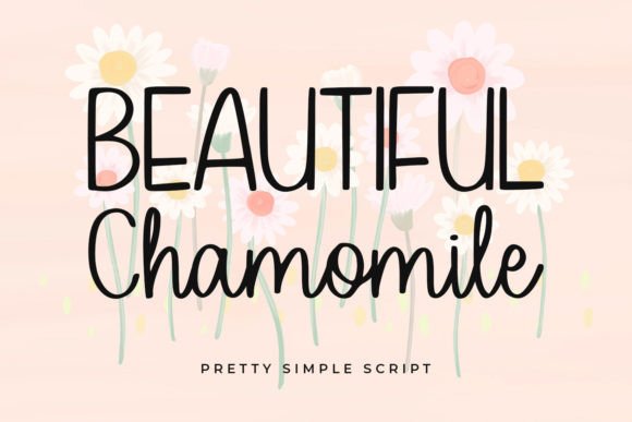 Beautiful Chamomile: A Guide to This Pretty Script Font