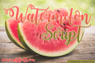Bring a Fresh Vibe to Your Designs with Watermelon Script