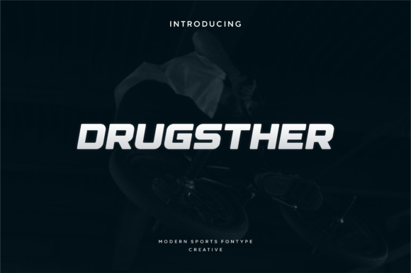 Drugsther: A Display Font That Commands Attention