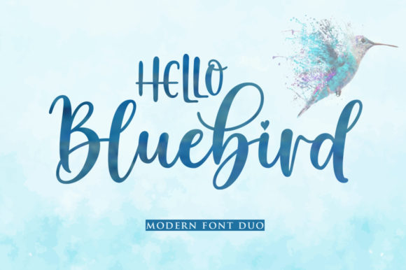 Hello Bluebird: A Fresh Take on Modern Font Pairings