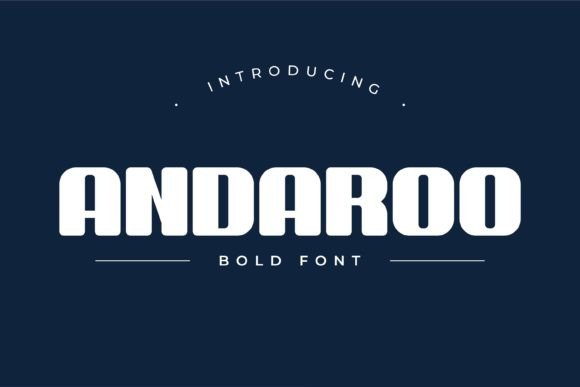 Make a Bold Statement with Andaroo Bold