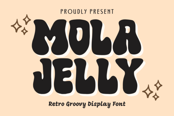 Mola Jelly: A Retro Vintage Font for Modern Creativity