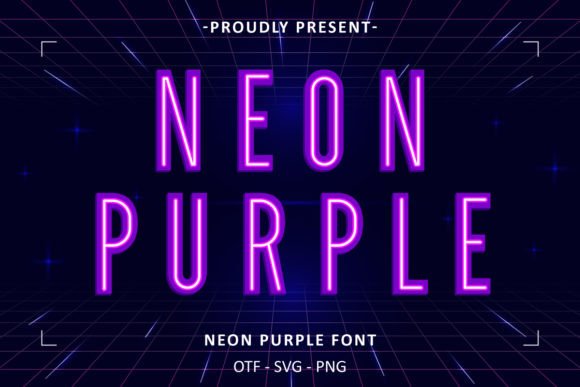 Neon Purple: Capturing the Glow in Modern Typography