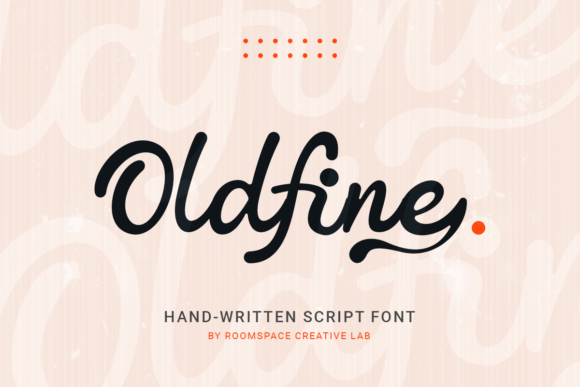 Oldfine: A Handwritten Script Font for Elegant Design