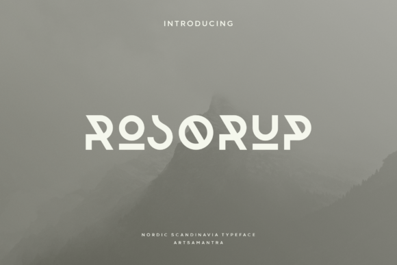 Rosorup: The Viking-Inspired Typeface for Bold Branding