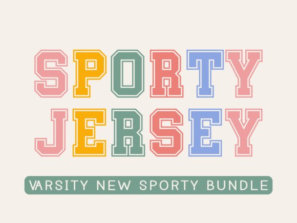 Sporty Varsity: The Bold Font for Modern Branding