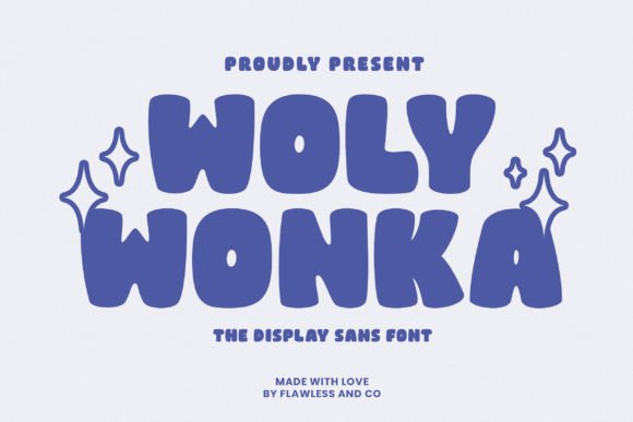 Woly Wonka: Where Whimsy Meets Modern Typography